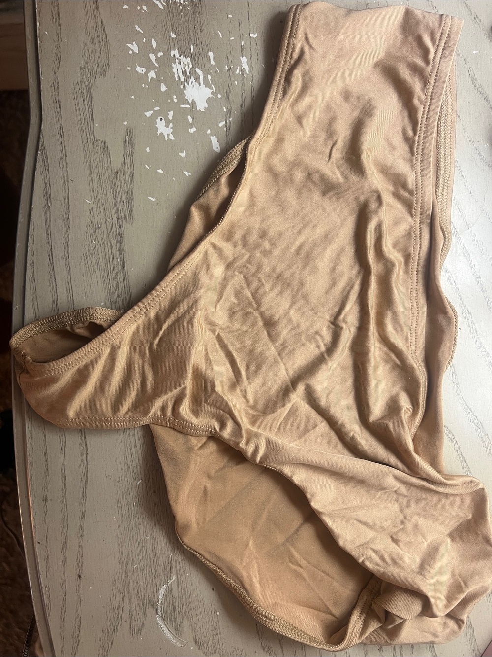 Floral Slip Dress in Brown with Pink & Green Embroidery - Picture 3 of 3